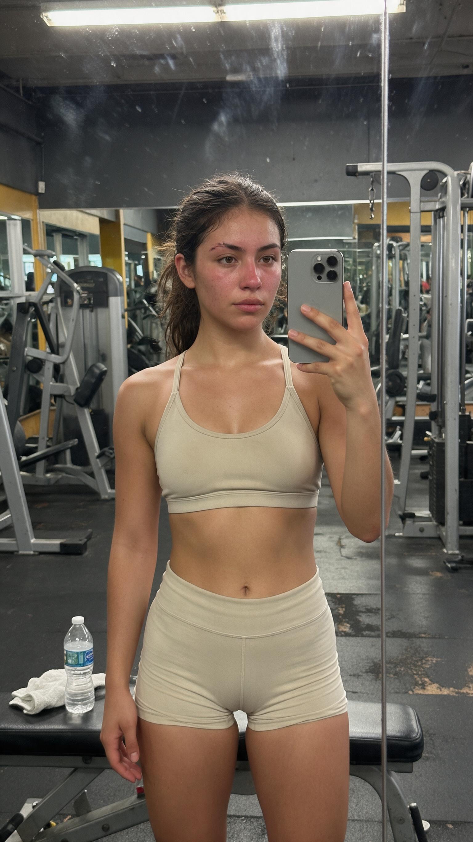 KI-Model — Gym-Spiegel, generiert mit fanv.ai